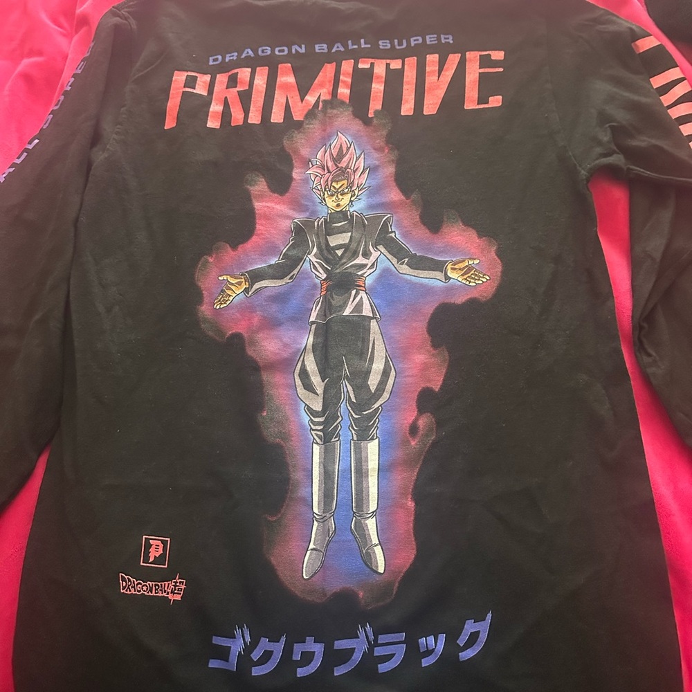 Primitive Dragon Ball Super Black Long Sleeve Tee
